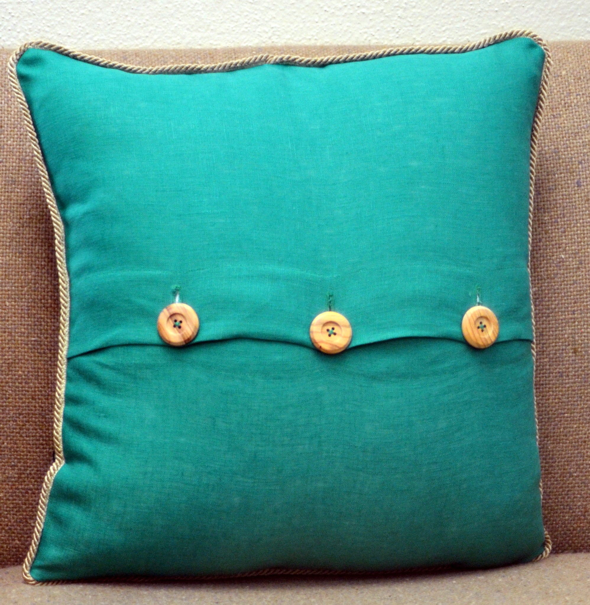Linen Pillow (Green)