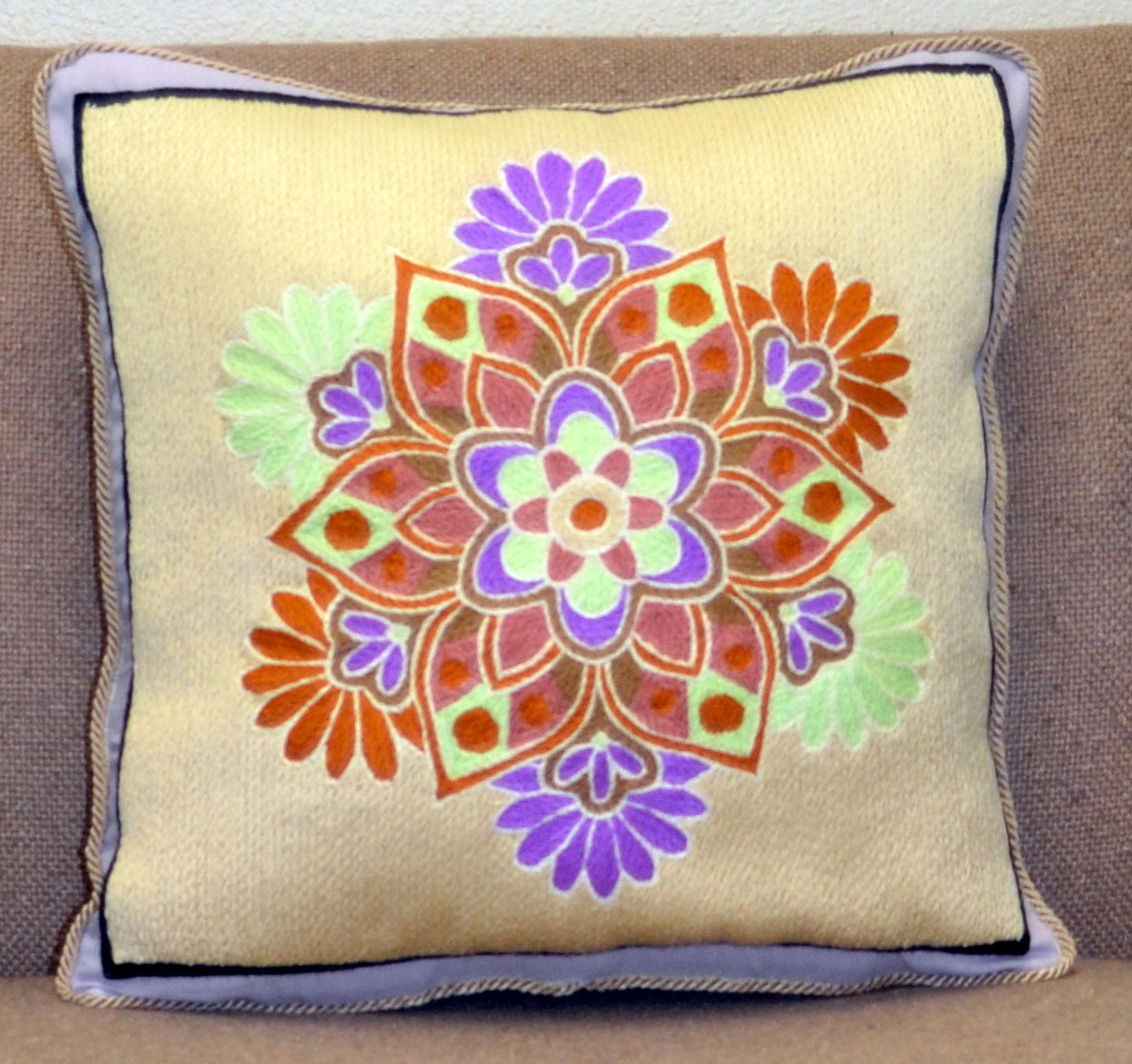 Linen Pillow (Lavender)
