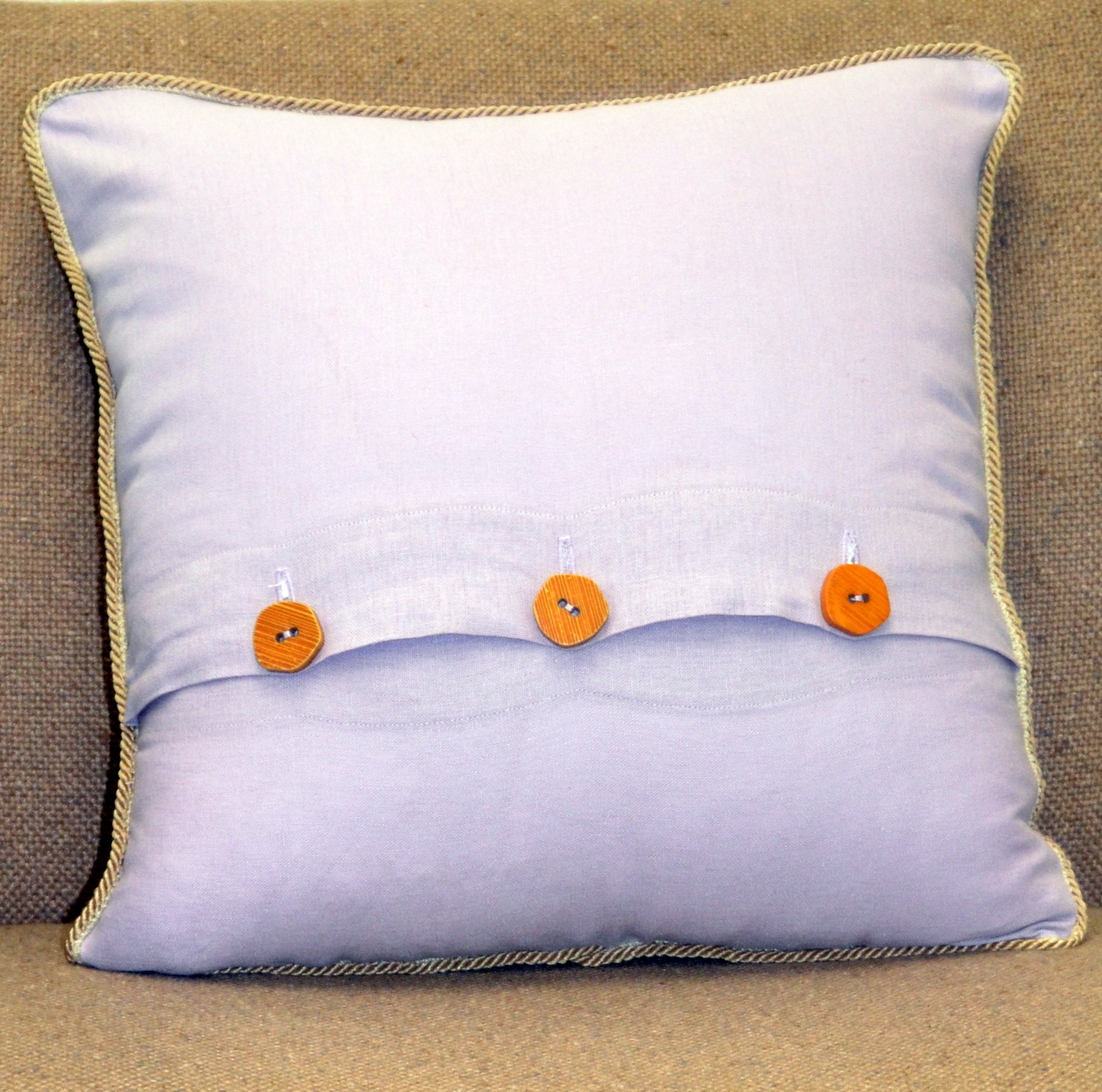 Linen Pillow (Lavender)
