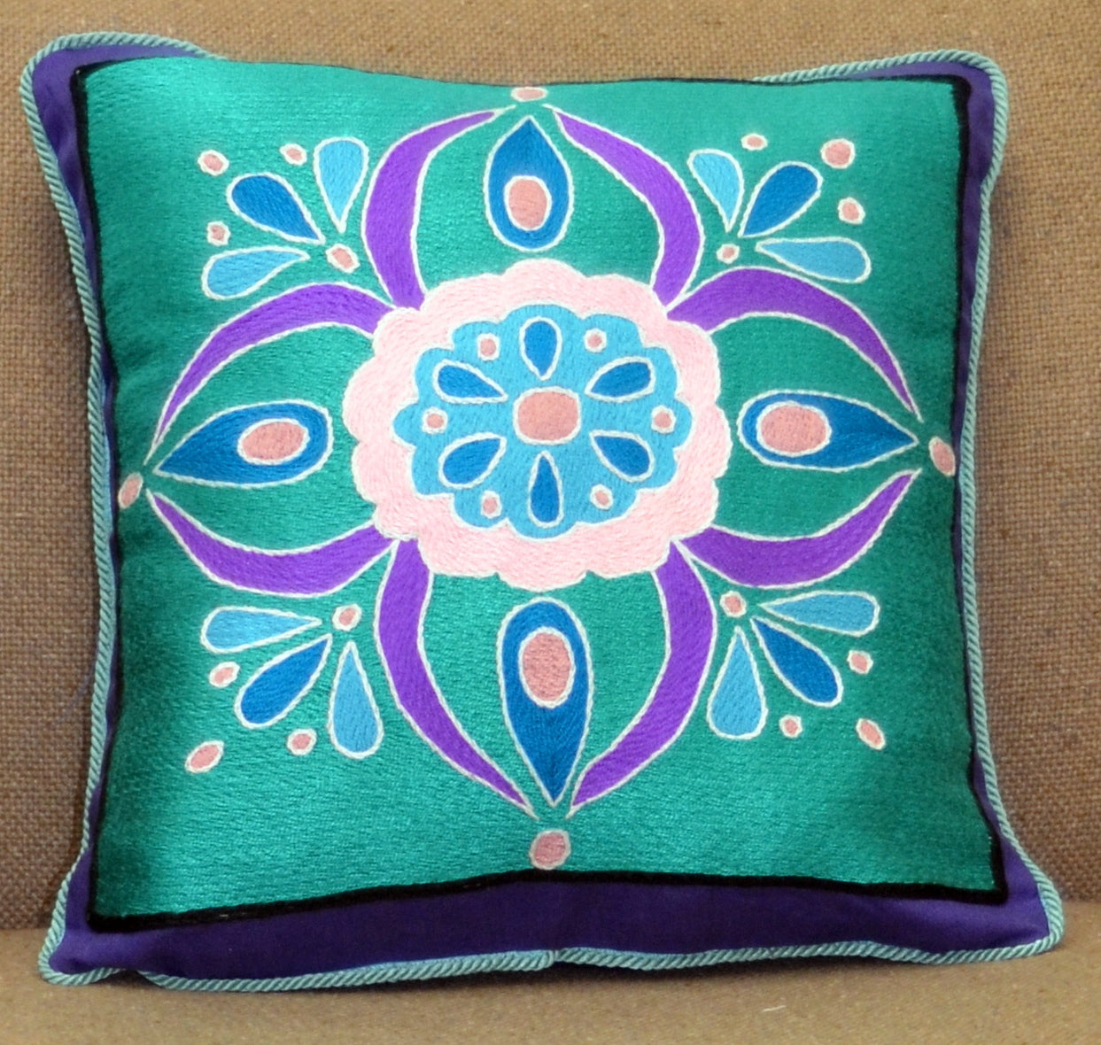 Linen Pillow (Purple)