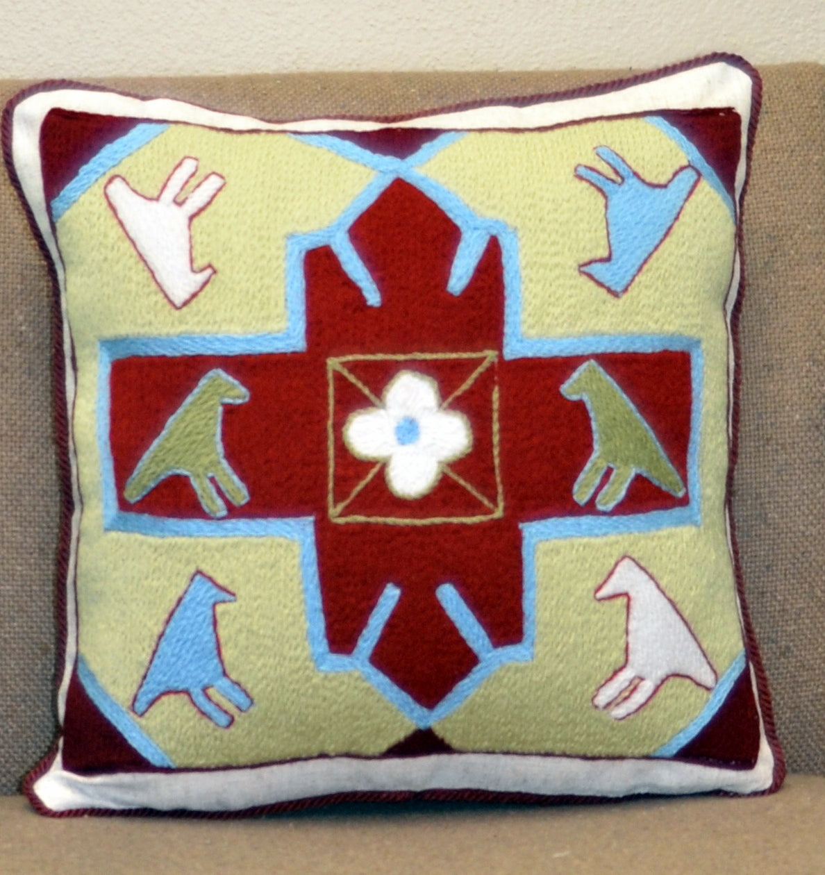 Linen Pillow (Off white)